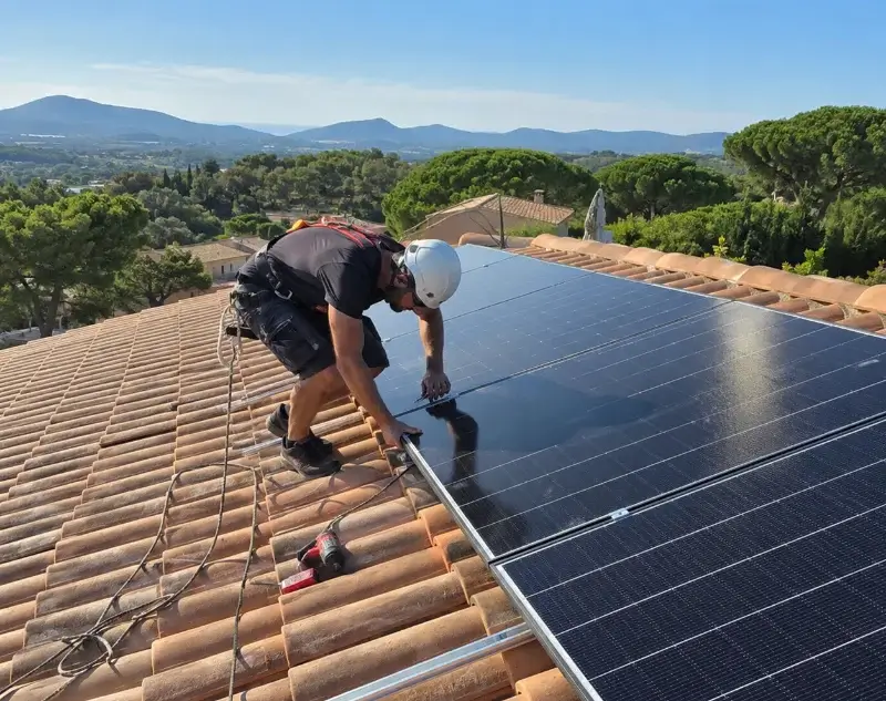 Installateur panneaux solaires Seillons-Source-d'Argens — pose photovoltaïque sur toiture