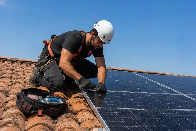 Maintenance et monitoring de panneaux solaires à Seillons-Source-d'Argens